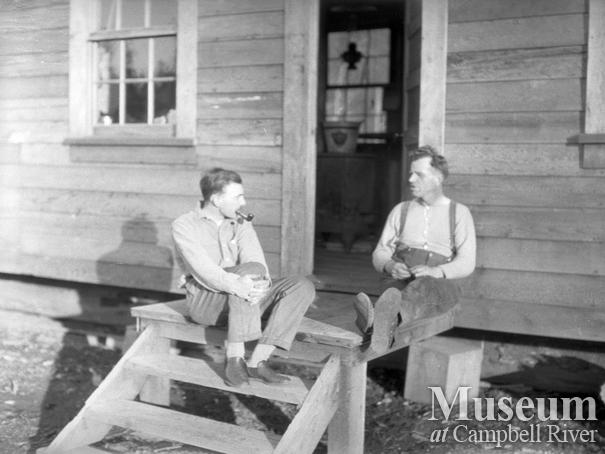 Wood and English camp at Nimpkish