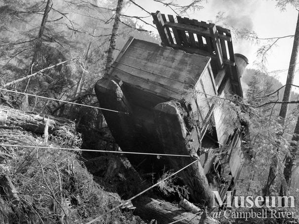 Dot Logging Co. at Knight Inlet