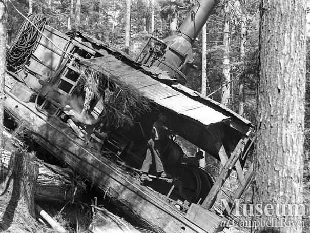 Dot Logging Co. at Knight Inlet