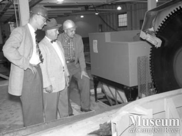 Elk Falls Mill operations Campbell River