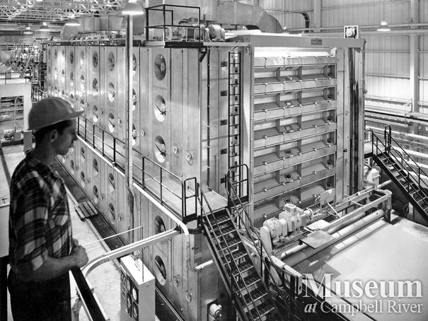 Elk Falls Mill operations Campbell River