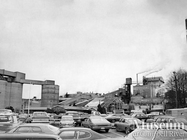 Elk Falls Mill operations Campbell River