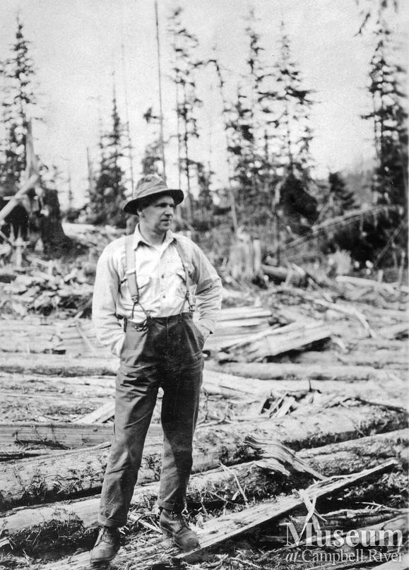 Time keeper Hasting co. Camp C Hemming Bay