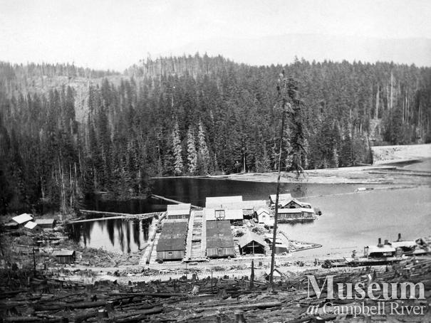 Hasting Co. Camp D on Trout Lake