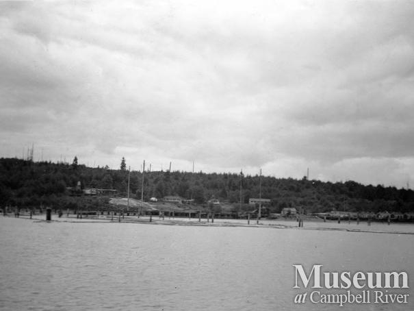 MacMillan Bloedel beach camp Menzies's Bay