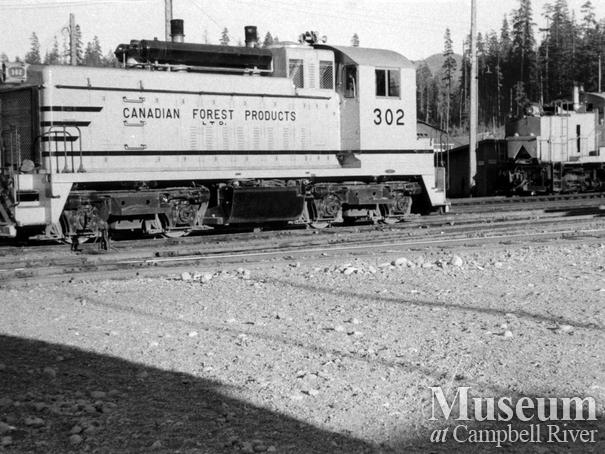 Canadian Forest Products Locomotive Engine #302