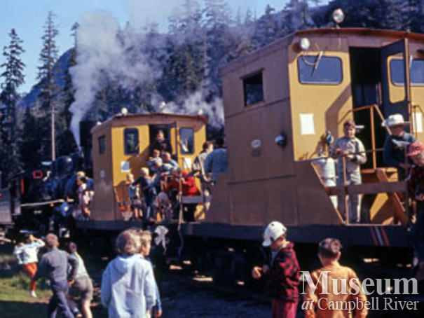 Canadian Forest Products locomotive
