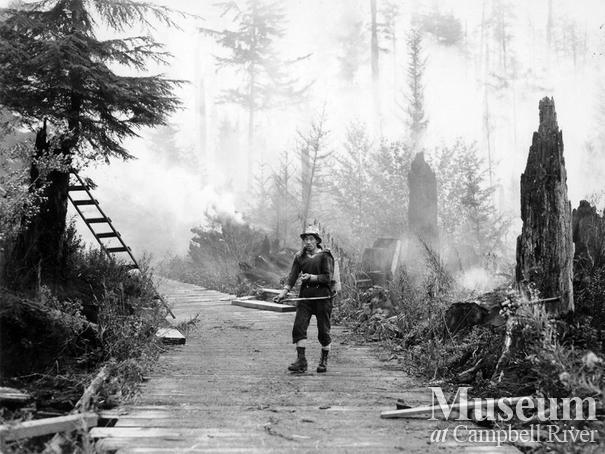 Fighting the Sayward Forest Fire