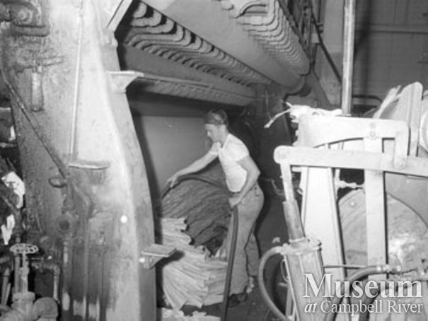 Elk Falls Mill operations Campbell River