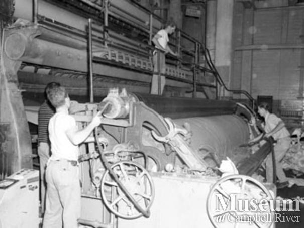 Elk Falls Mill operations Campbell River