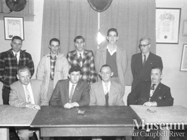 Elk Falls Mill Paper Makers Local 630 executive