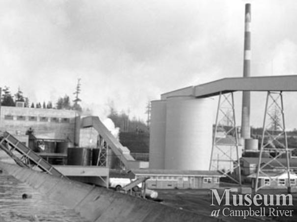 Elk Falls Mill operations Campbell River