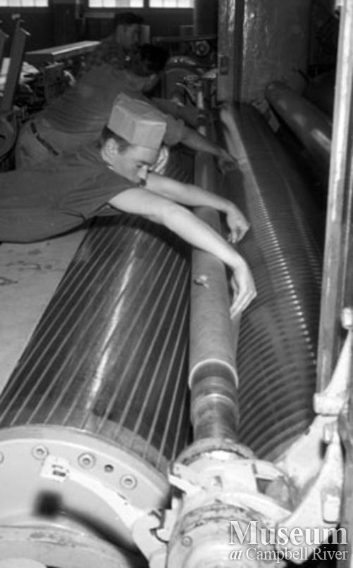 Elk Falls Mill paper machine #2