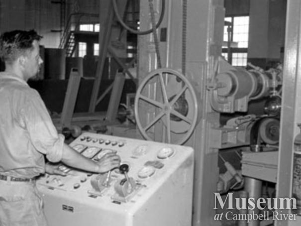 Elk Falls Mill paper machine #2