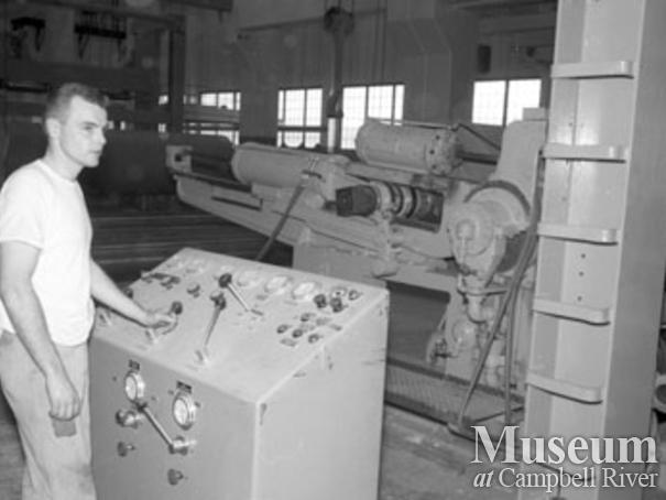 Elk Falls Mill paper machine #2