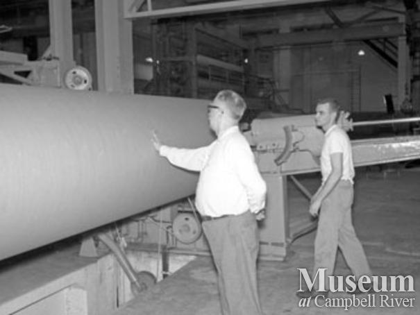 Elk Falls Mill paper machine #2