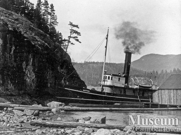 Hasting co. camp near Rock Bay
