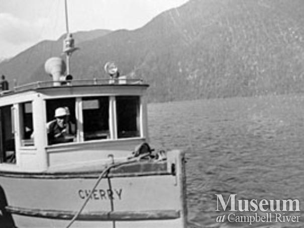 B.C. Forest Service boat Cherry at Rock Bay
