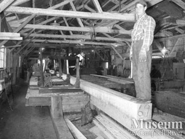 Beecher Lake Lumber sawmill operations