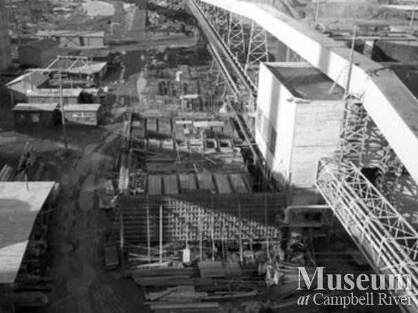 Elk Falls Mill near Campbell River