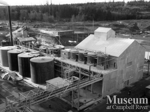 Elk Falls Mill near Campbell River