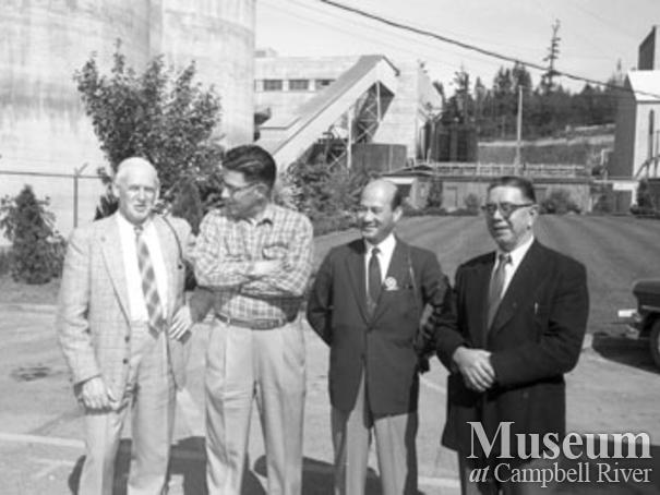 Elk Falls Mill paper making