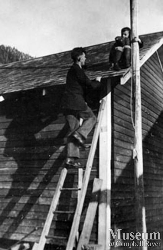 Gildersleeve logging camp on King Island