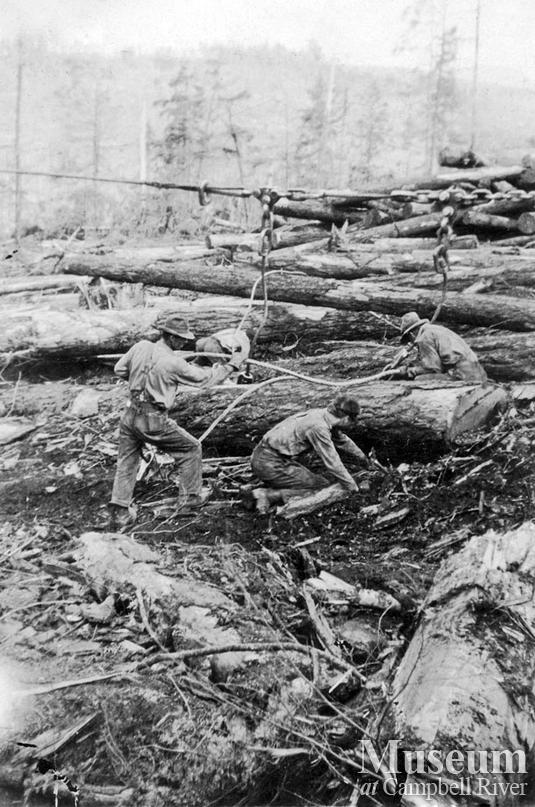 Elk River Timber Co. operations Campbell River