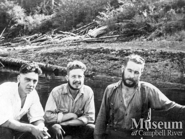 Harvey Longue, Mike Mulligan, and checker