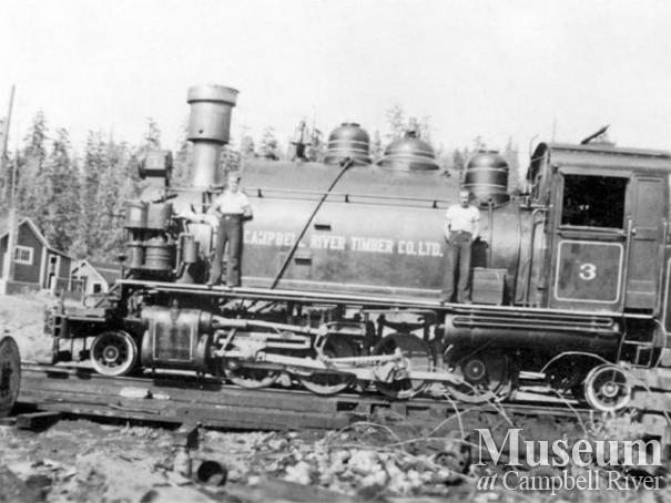 Campbell River Timber Co. locomotive