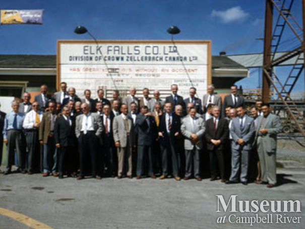 Elk Falls Mill team