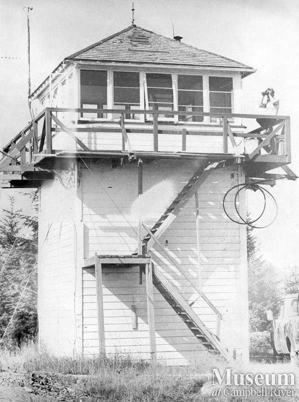 Elk Falls Lookout Station near Campbell River
