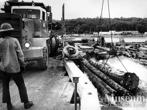 MacMillan Bloedel operations at Port McNeill