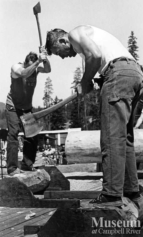 Logger sports event at Gold River