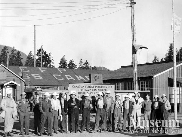 Logging crew at Woss Camp