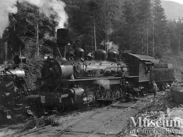 Canadian Forest Products locomotive