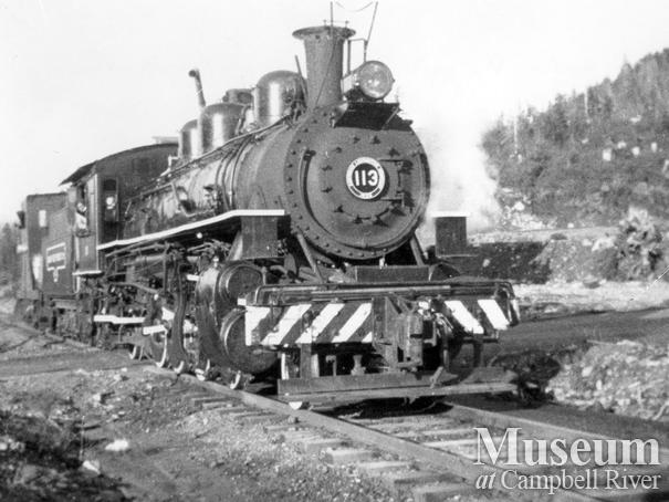 Canadian Forest Products Locomotive 113