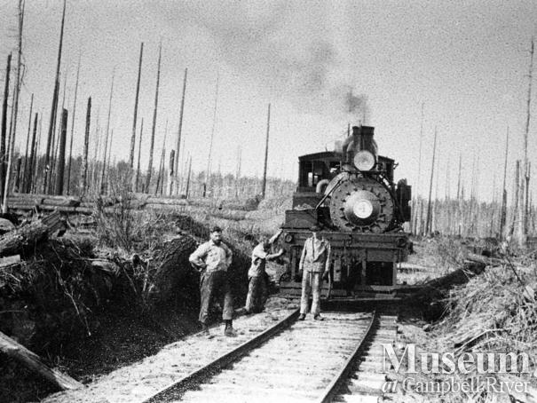 International Timber Co. locomotive, Campbell River area