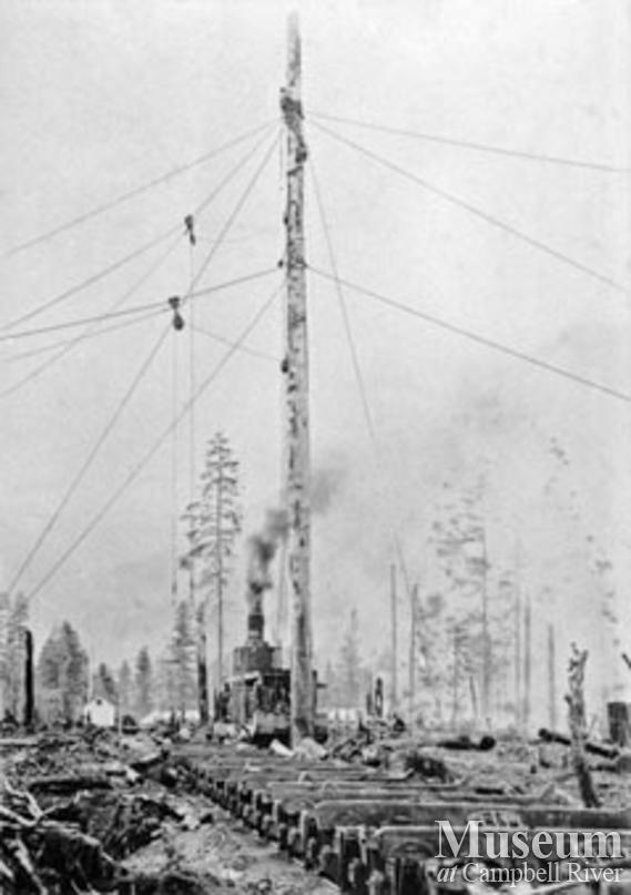 Powell River Co. in Kingcome Inlet